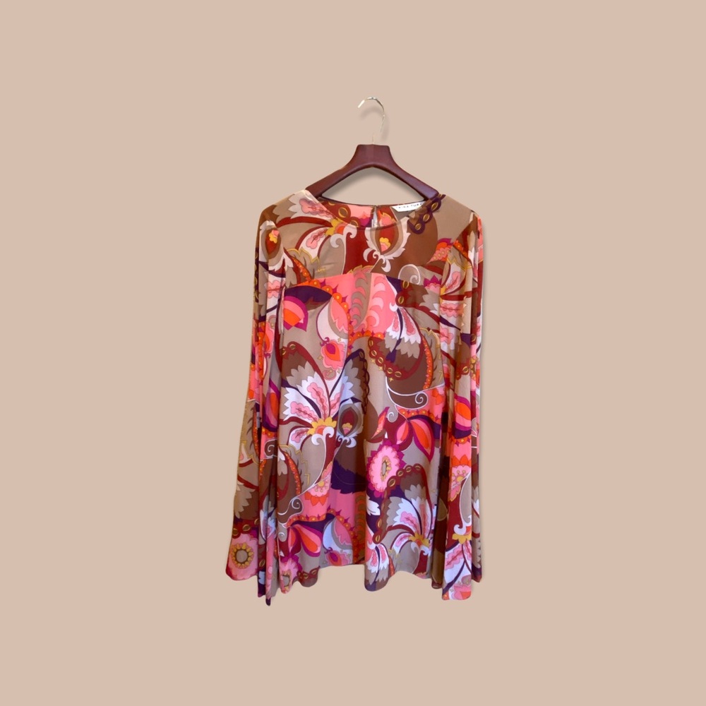 Silk Mini dress with Fly away sleeves